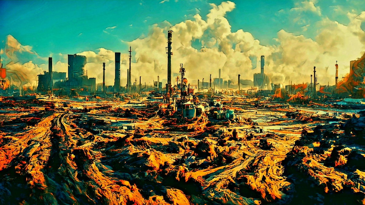 Марс в девяностом столетии.