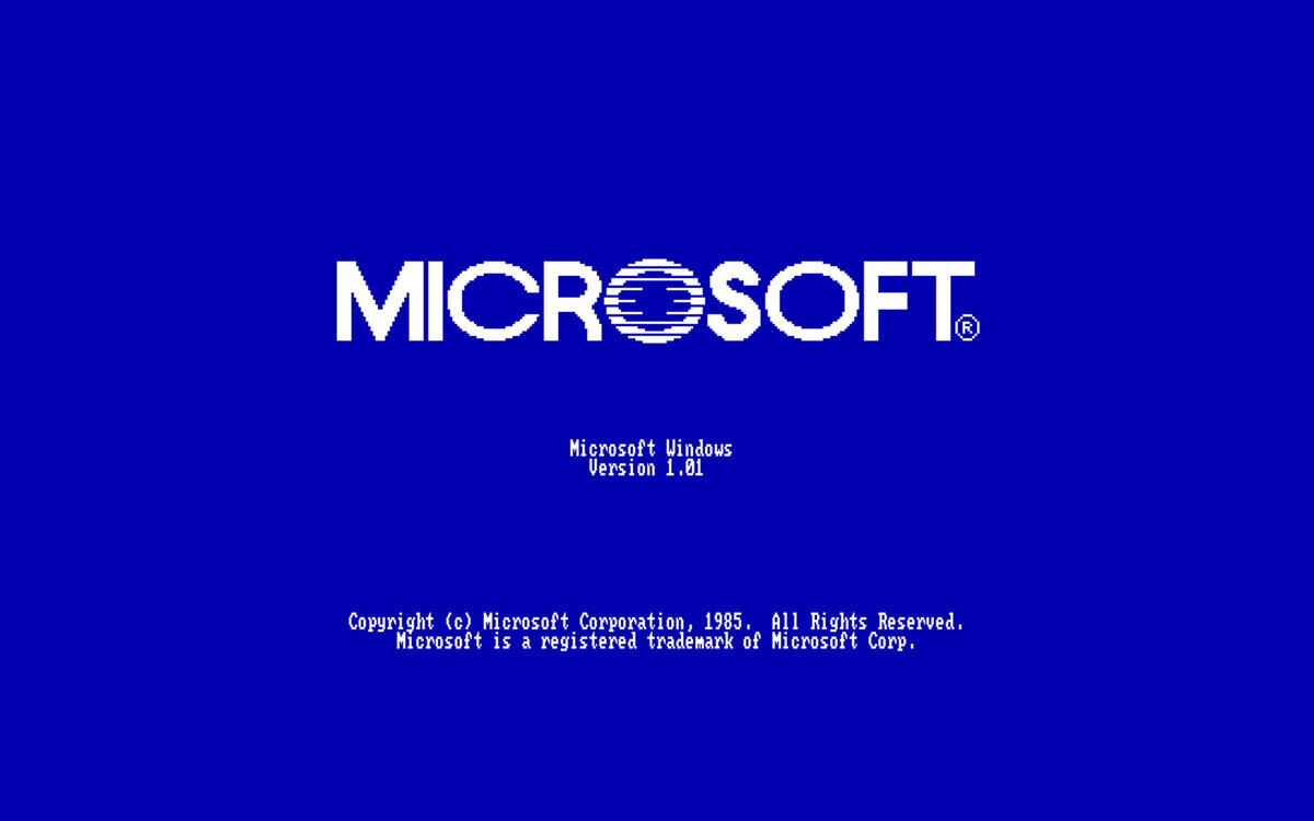 Windows 1.0x