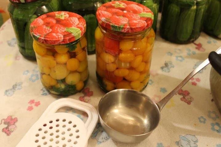 Так я мариную помидоры без заморочек.