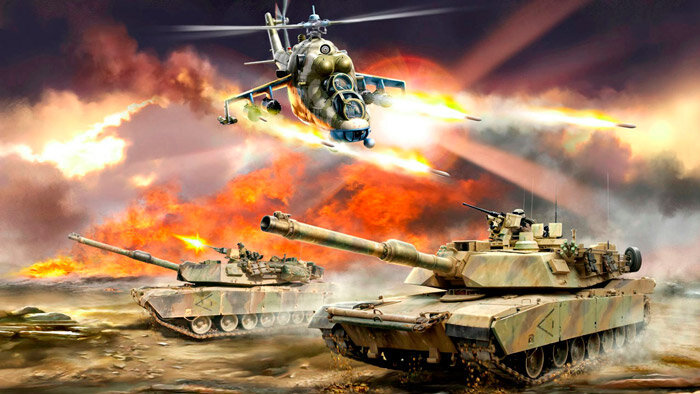 Конфликт Россия vs США (НАТО) (изображение из открытых источников)