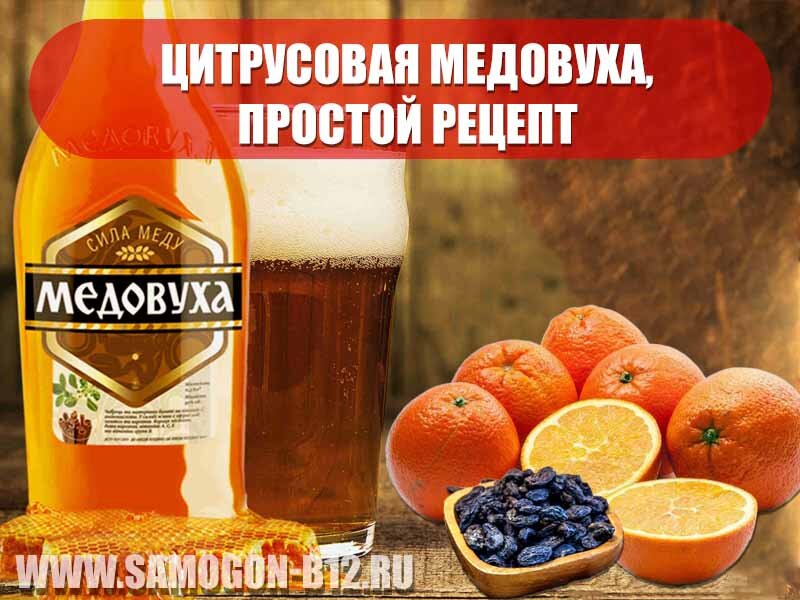 Рецепт домашней медовухи