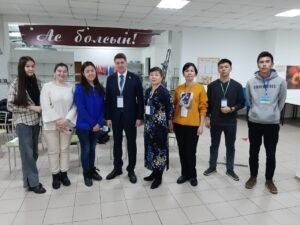  📷    В Казахстане на выборах работает в качестве наблюдателя сенатор Андрей Шевченко Белов Михаил Александрович