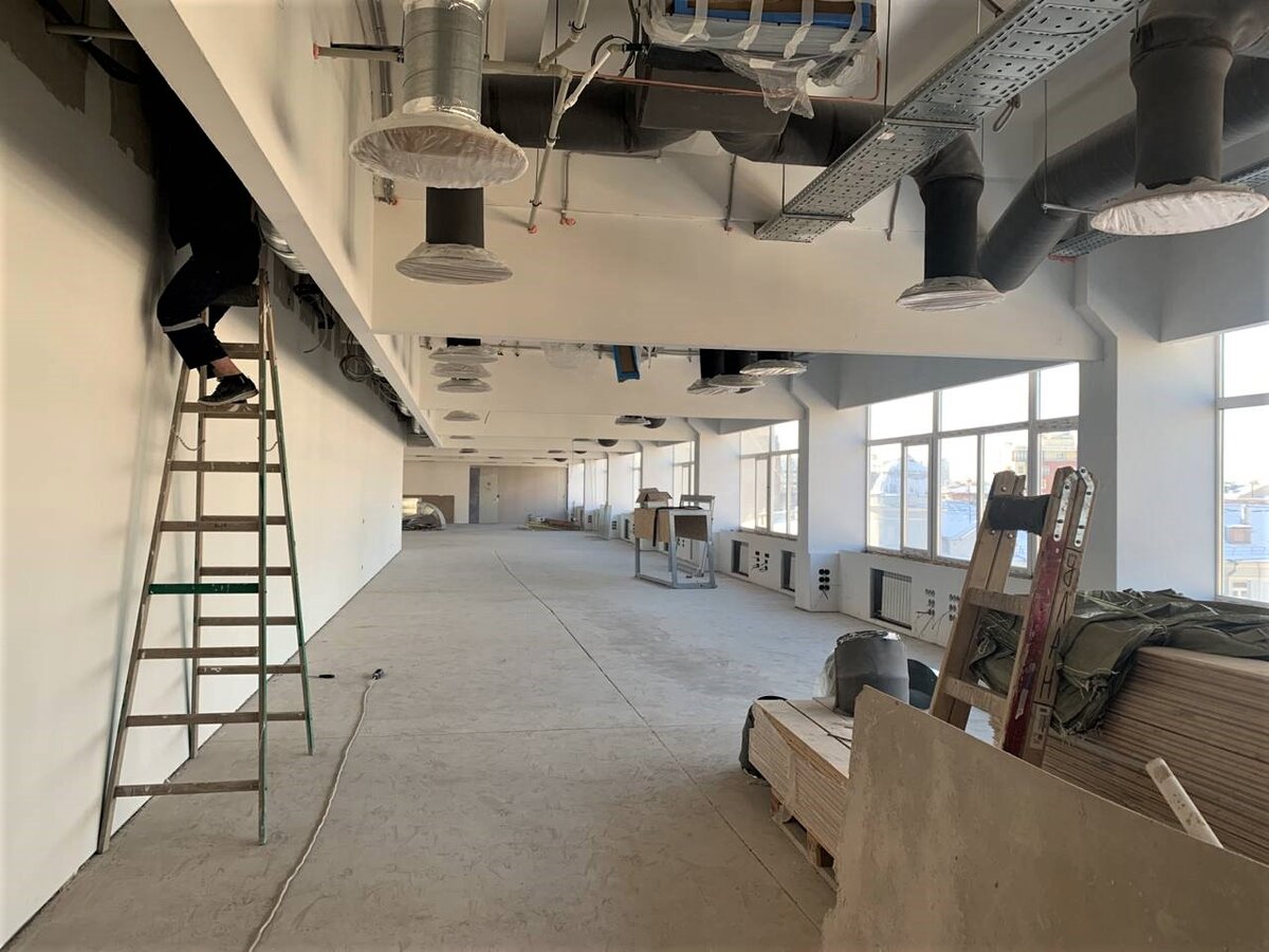 Ход строительства МП3 / www.officeless.ru 