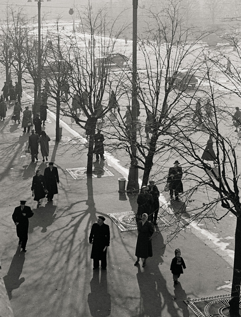 Москва и москвичи: жизнь людей глазами классика. 1950-60 гг (18 фото,  выставка) | Российское фото | Дзен