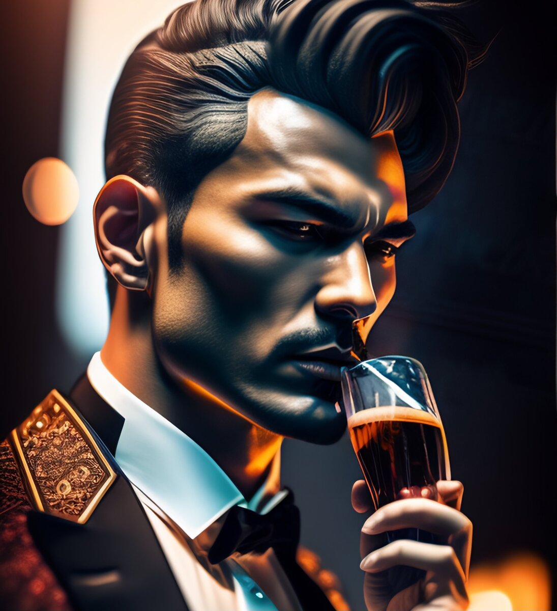 Пьющий джентльмен 