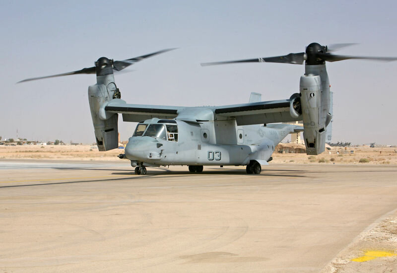 Bell V-22 Osprey ВВС США, 2013 год