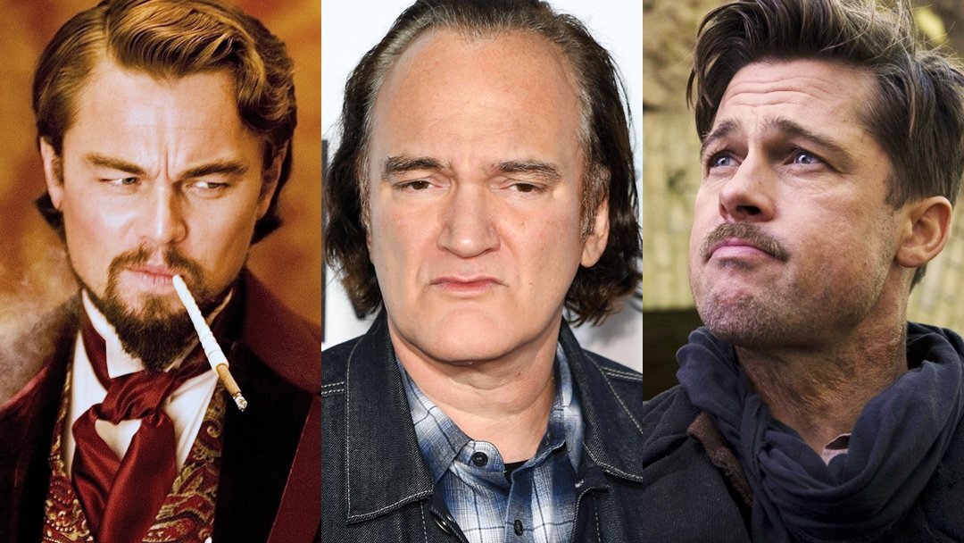 Леонардо ДиКаприо, Брэд Питт и Квентин Тарантино