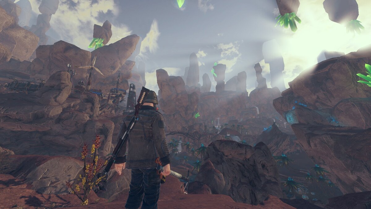 Типичный вид в Exoplanet