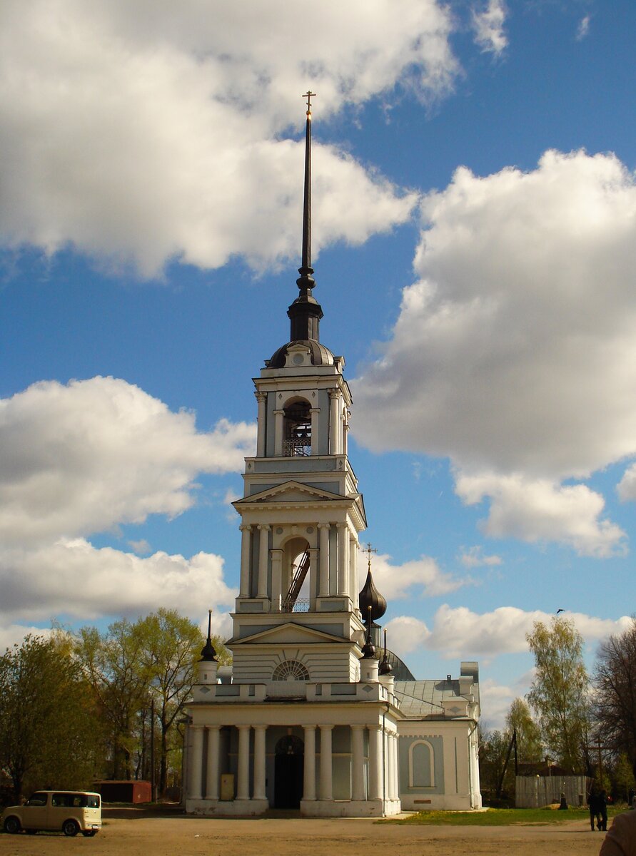 Успенская Церковь с колокольней г Ржеве