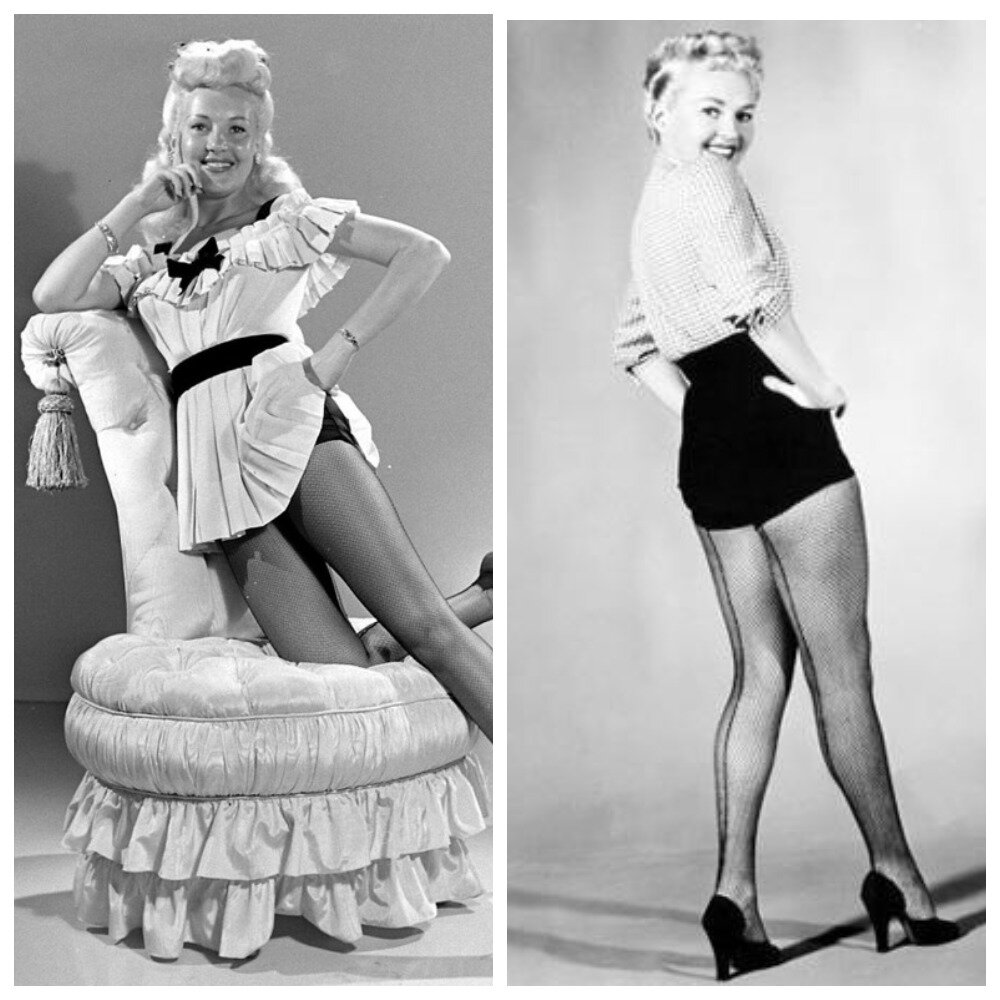 Betty Grable (18 декабря 1916 — 2 июля 1973) - американская актриса, танцовщица и певица. 
