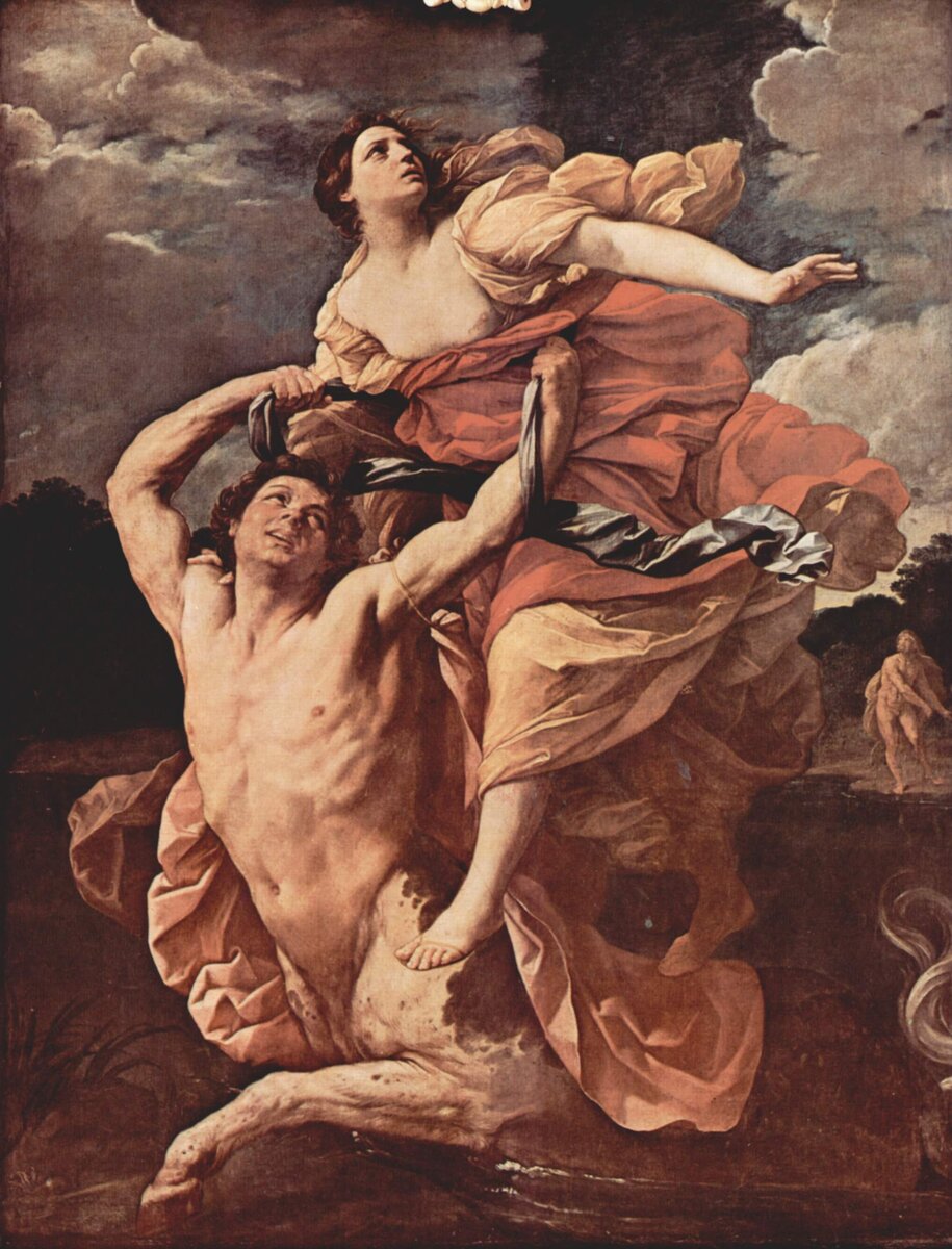 Похищение Деяниры — Гвидо Рени, 1617-1621 (Лувр) 
