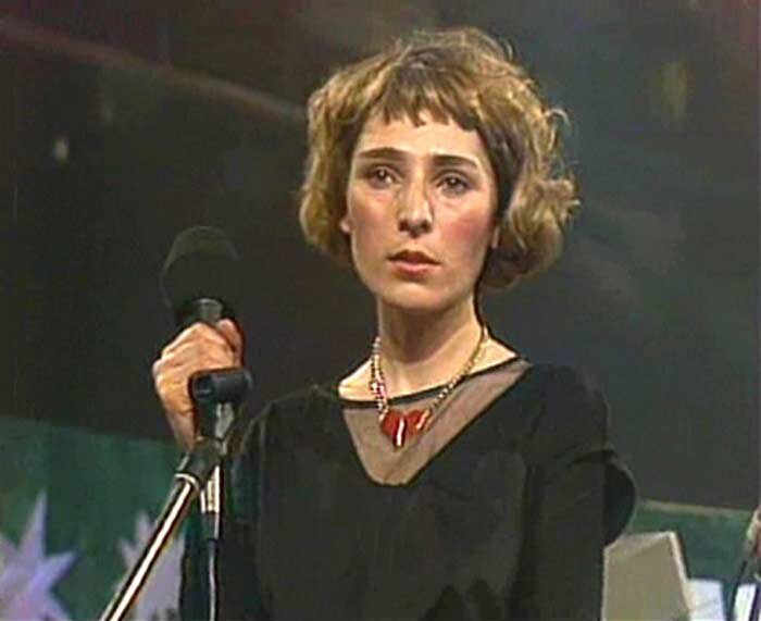 Агузарова в молодости