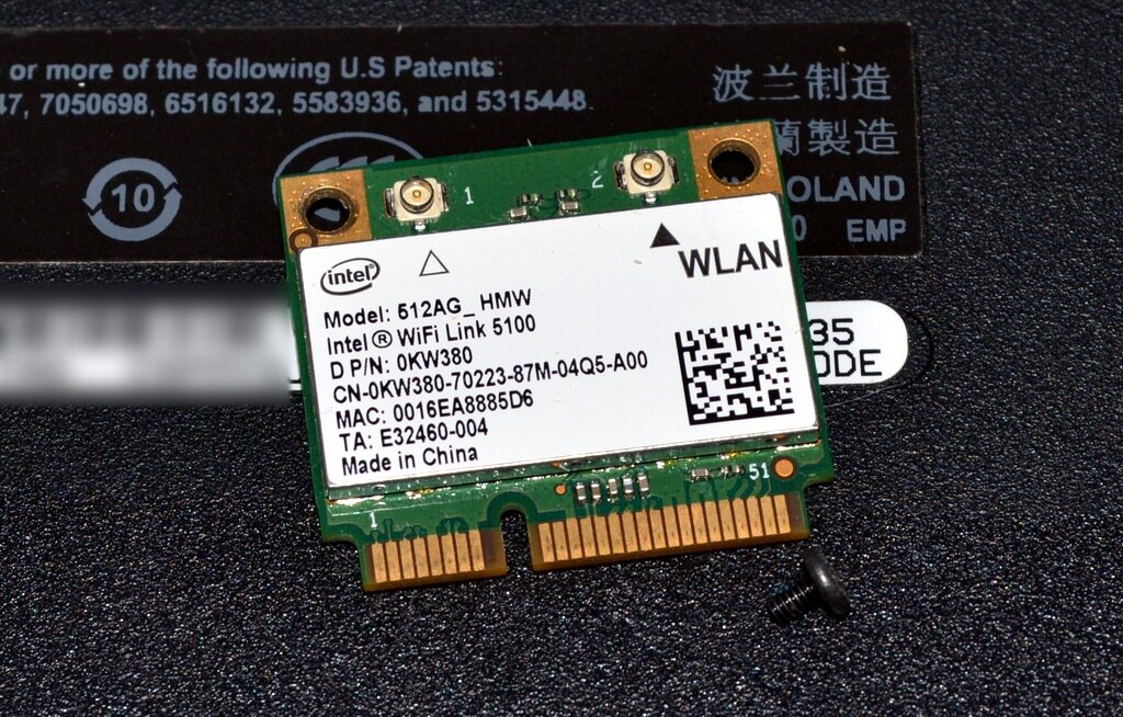 модуль Intel WiFi link 5100 - в инете есть на него жалобы с качеством связи