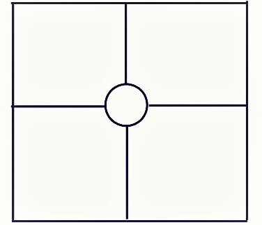 Схема игрового поля для игры