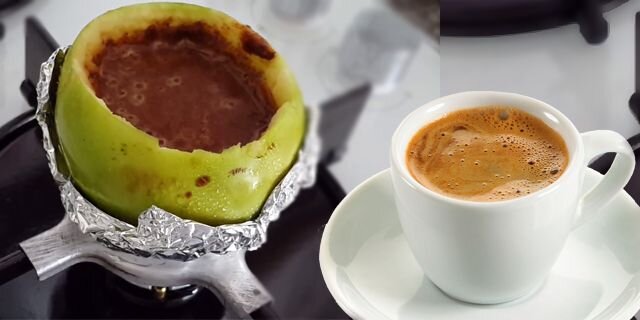 Elmada pişen Türk Kahvesi Tarifi - KahveKafe.Net