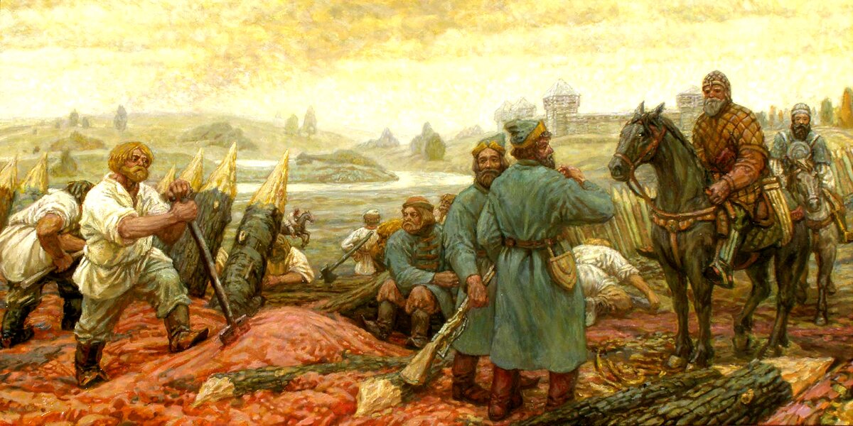 М. Пресняков "На границе с Диким полем" 2010