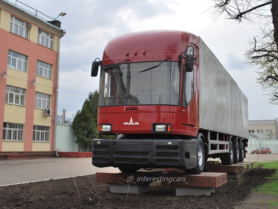 МАЗ-2000 "Перестройка" тоже с Волговскими фарами