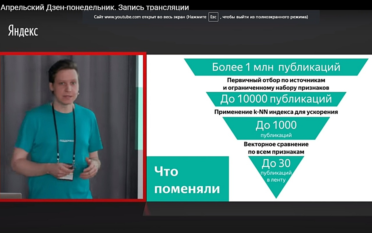 Скриншот с канала "Яндекс. Дзен".