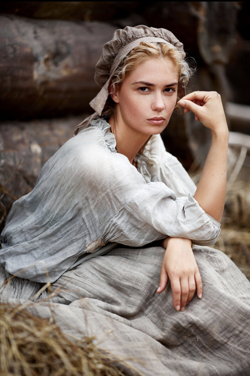 Бригитта, шведка, 17 лет находилась в плену у русских и джунгар