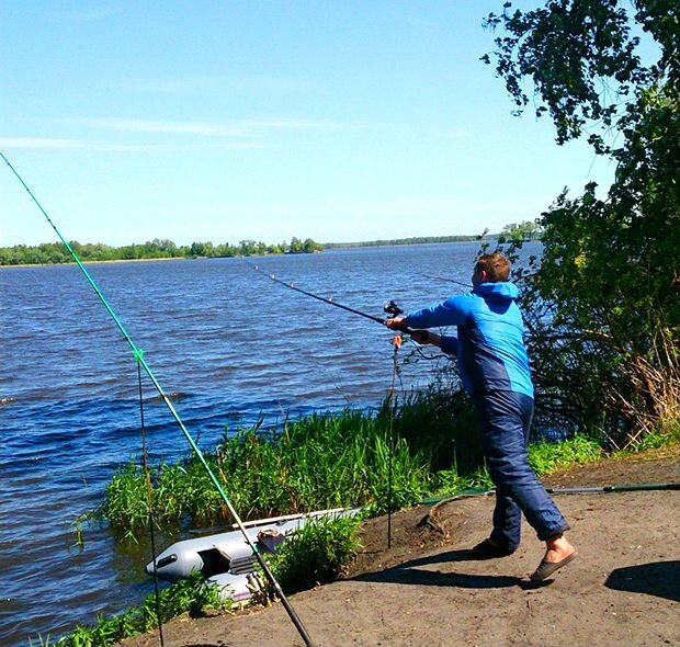 Фидер в августе