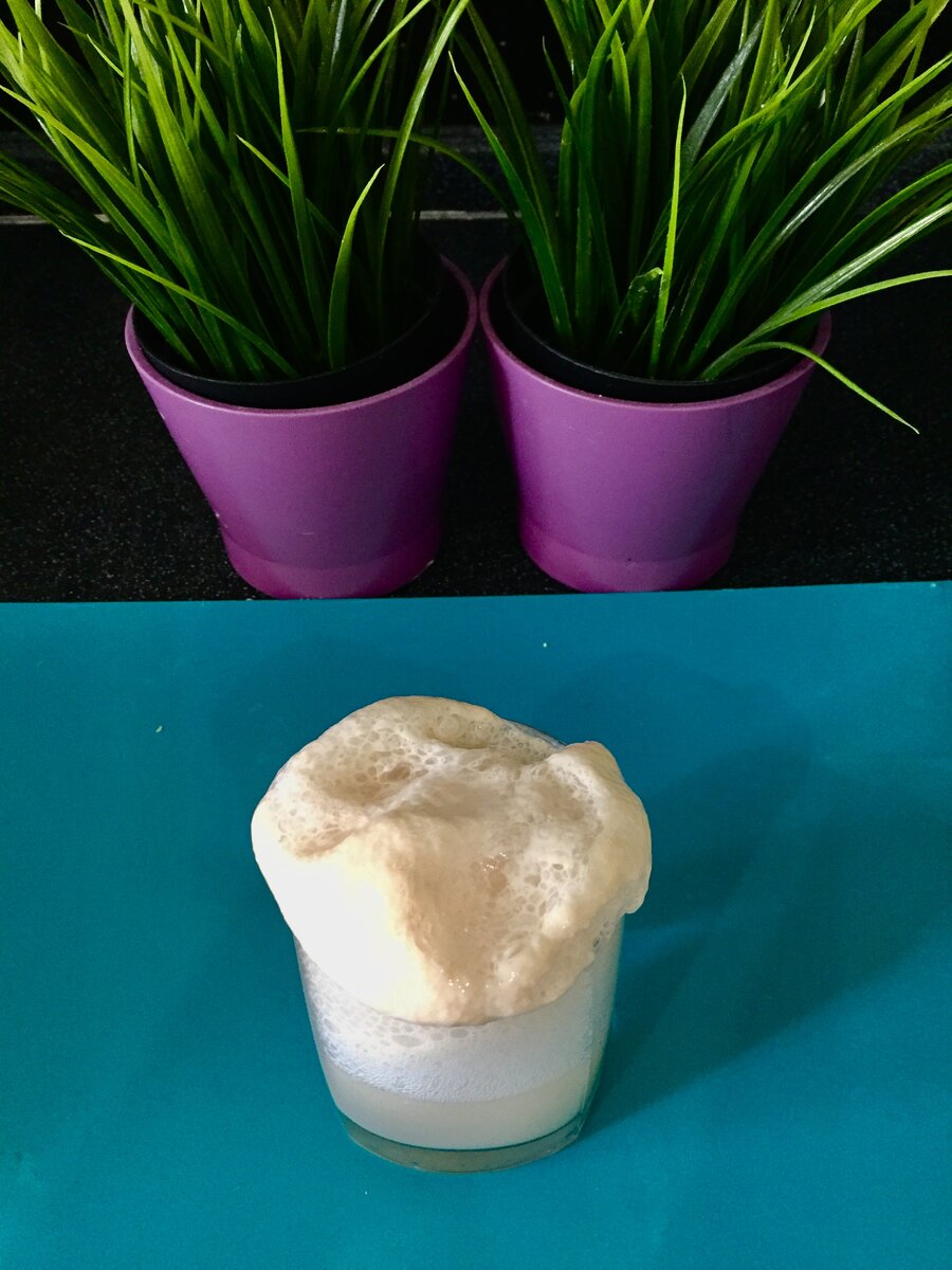 Образовалась пенка