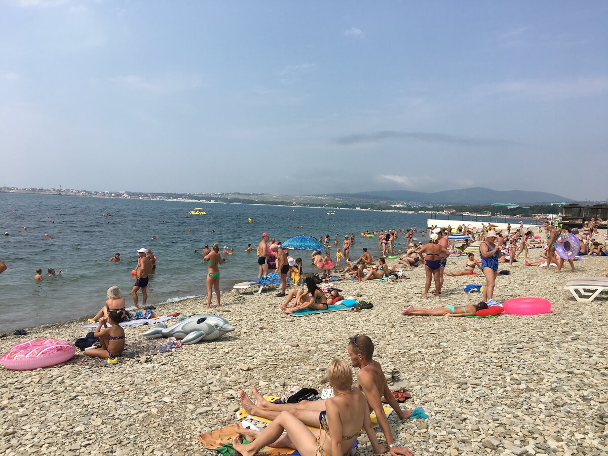 черное море геленджик пляж