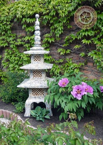 Садовые скульптуры в японском стиле - 78 фото