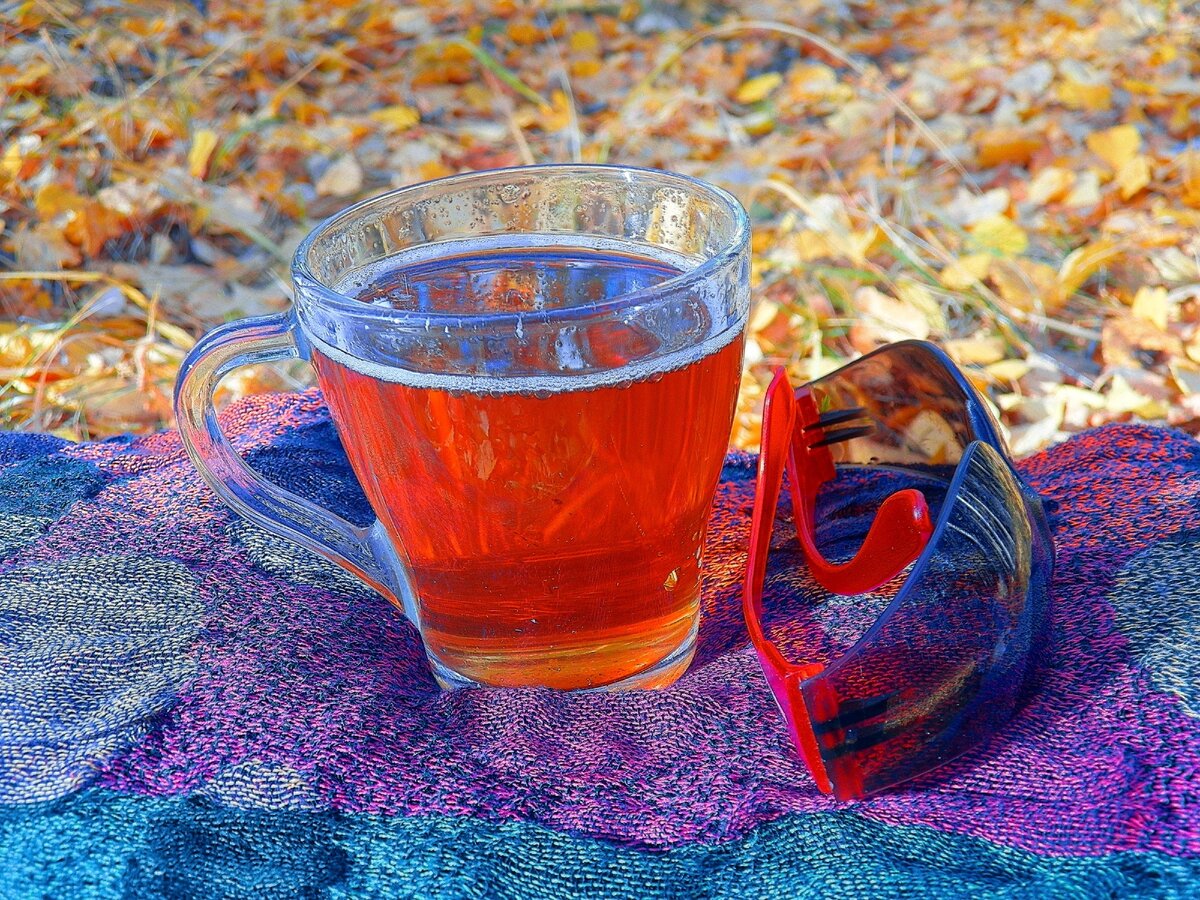 Ароматный противопаразитарный вечерний чай 