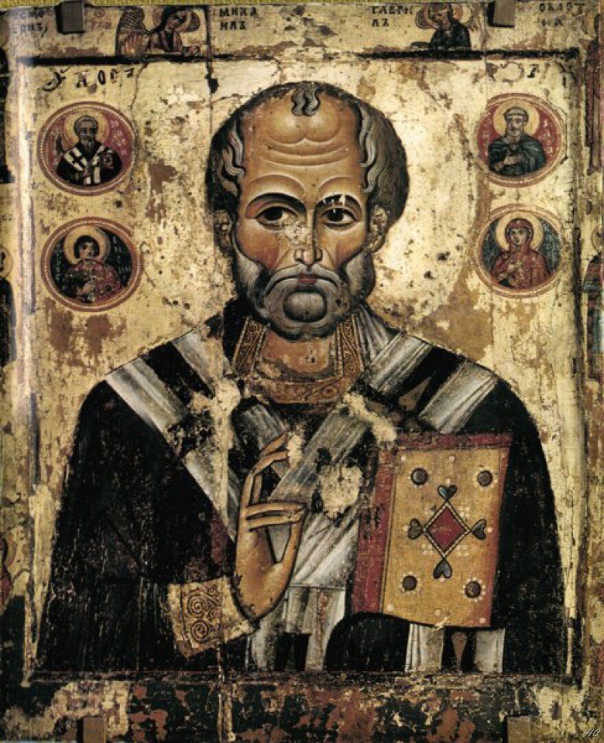 Икона Николы из Духова монастыря