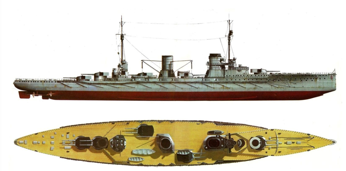 Линейный крейсер "Зейдлиц", из свободных