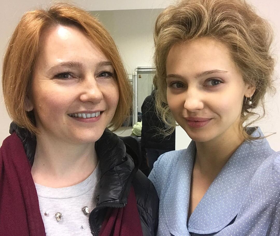 Юлия с мамой