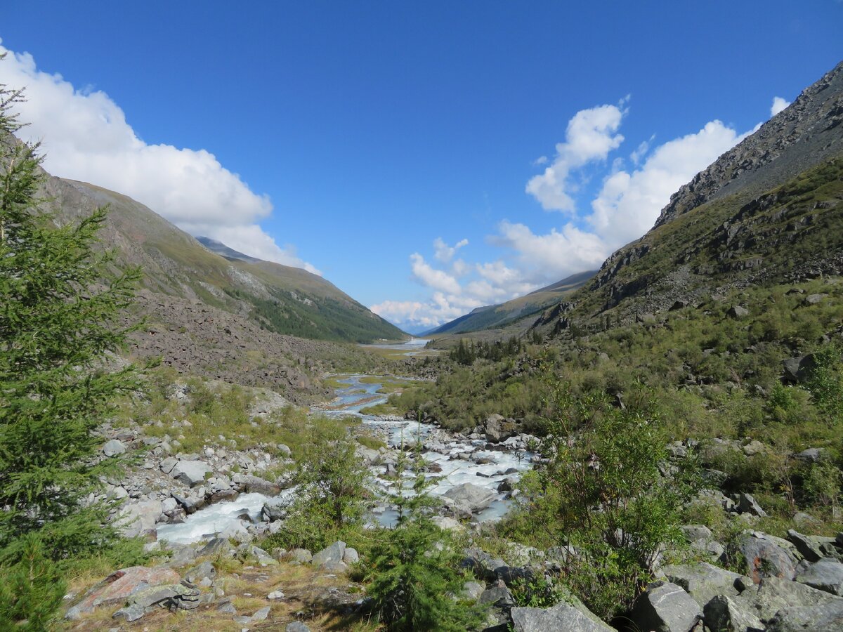 Озеро Аккем где то позади