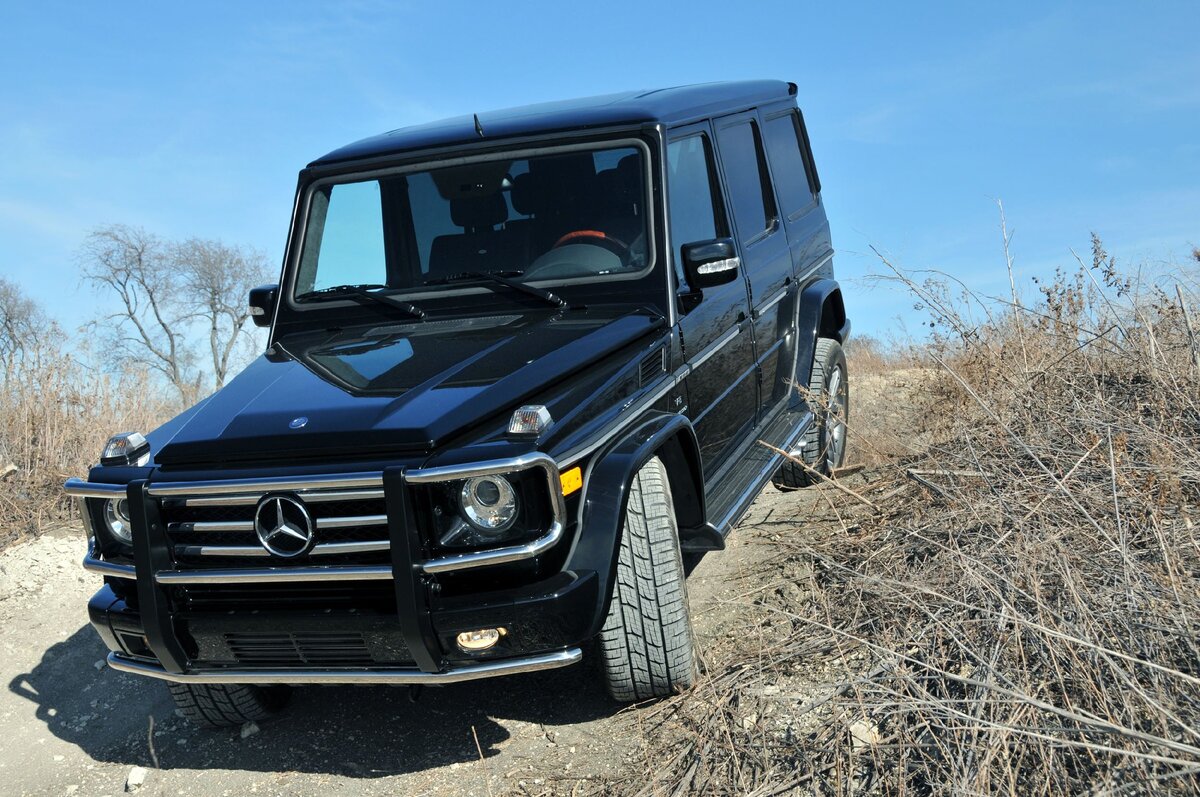 Mercedes Gelandewagen с кенгурятником