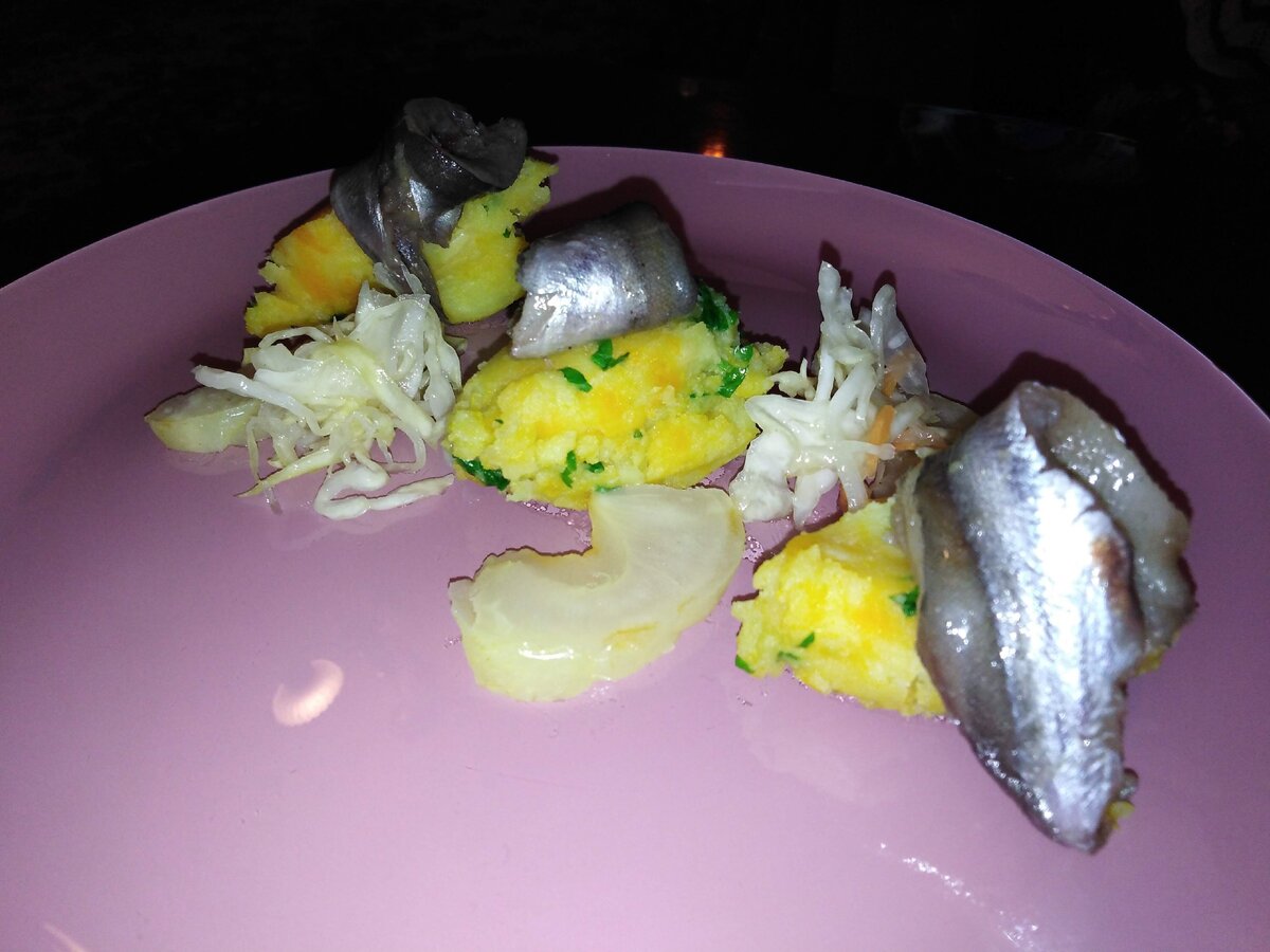 Закуска из хамсы. 