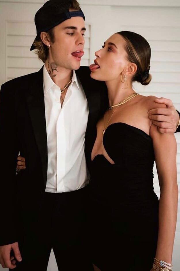 Hailey and Justin Bieber 