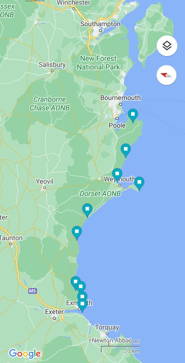 Точки наших перемещений