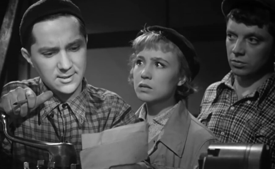 Румянцева и Белов в фильме "Неподдающиеся" (1959 год). Фото: кадр из фильма 