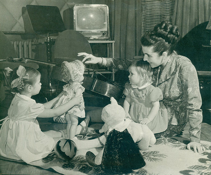 Галина с дочками