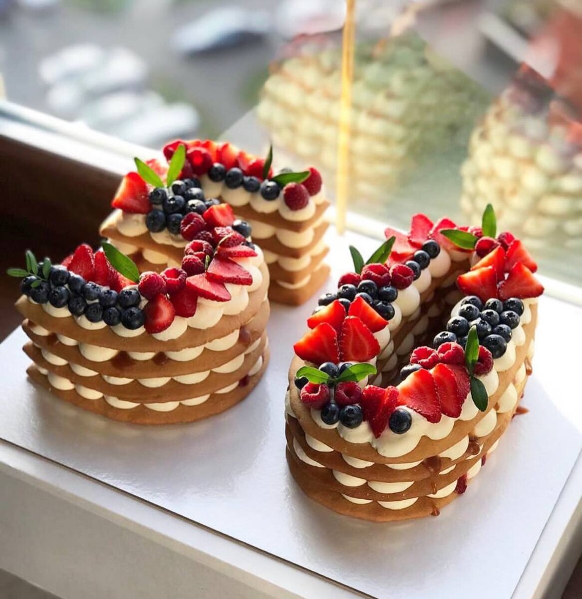 Торт Цифра ☆ рецепт Медового тортика в домашних условиях