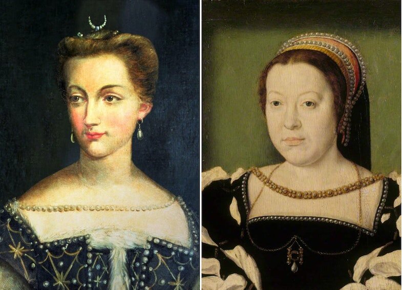 Соперницы Диана и Екатерина