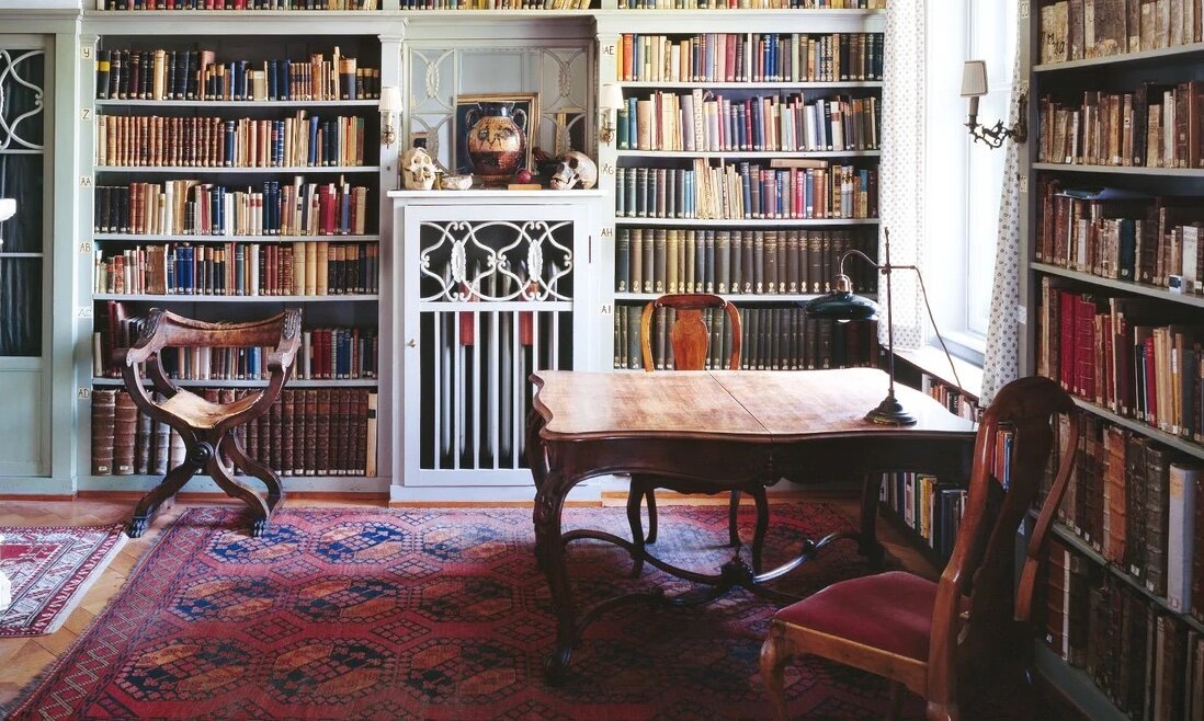 Кабинет Карла Густава Юнга. Фото взято из открытых источников