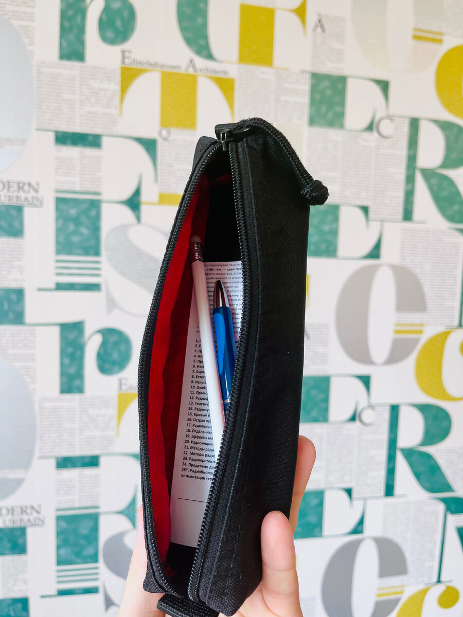 Пенал со шпорой-оглавдение