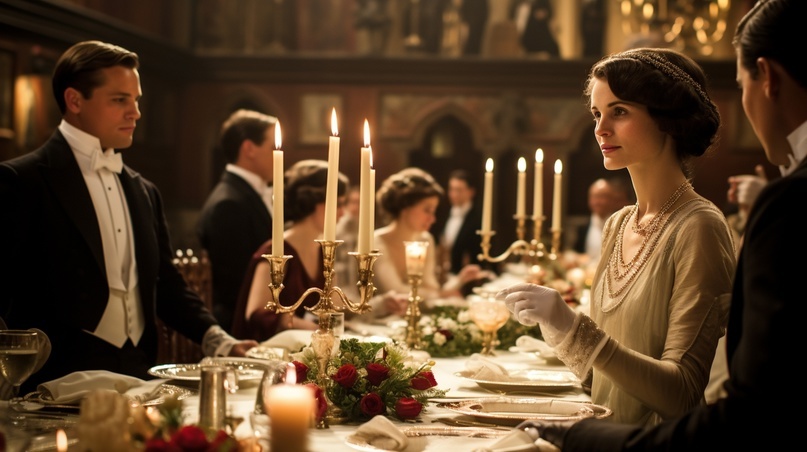 Этикет передачи блюд во время трапезы