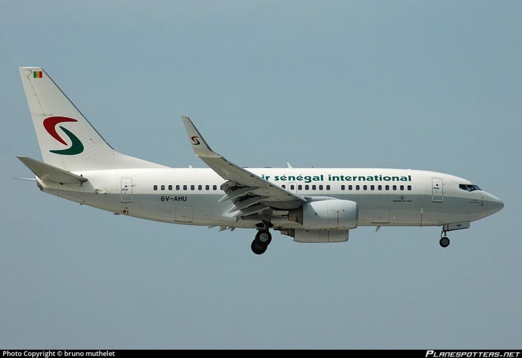 Boeing 737-7EEWL авиакомпании Air Senegal International