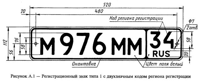 Поэтому, работу надо сделать так, чтобы она не попала под разряд мошеннических действий. Государственный знак обязан передавать информацию, которая закреплена в документах на автомобиль. Переход данных с бумажного на железный носитель регламентирует ГОСТ Р 50577-93. В этом документе чётко указаны размеры букв и цифр, требования к используемому шрифту, цветам и размерам самой таблички автомобильных номеров.