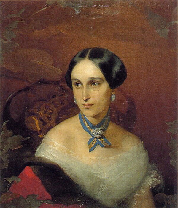 Портрет Натальи Пушкиной-Ланской, 1849 год