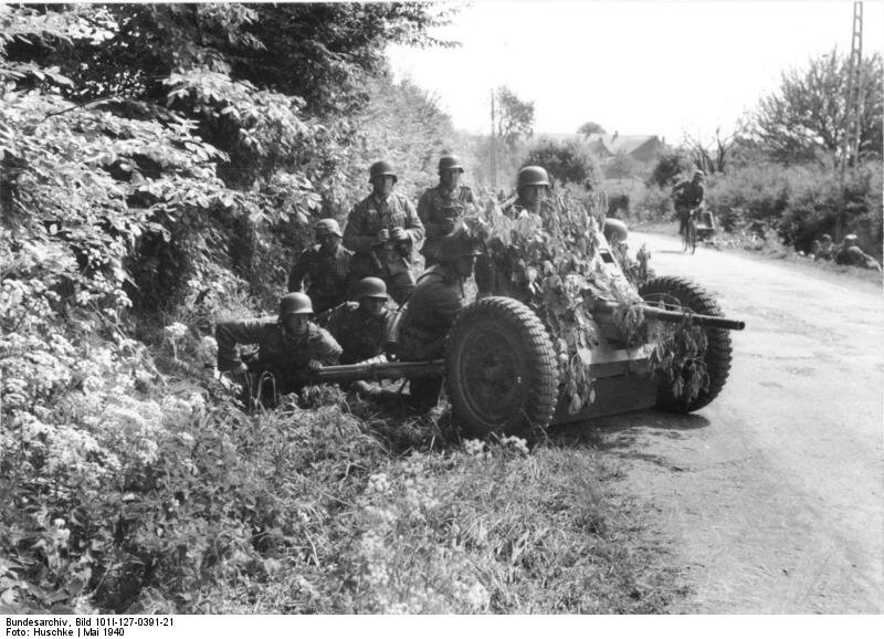3,7 cm Pak 35/36 в засаде