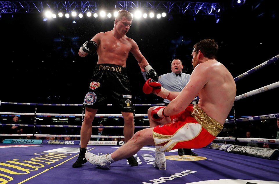 Александр Поветкин в бою с Прайсом