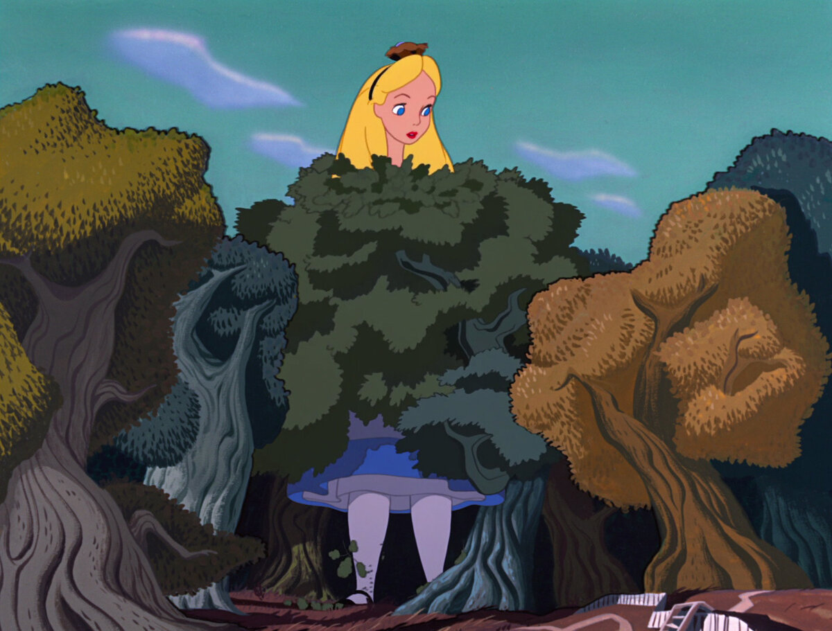 Кадр из мультфильма “Алиса в Стране чудес”, 1951