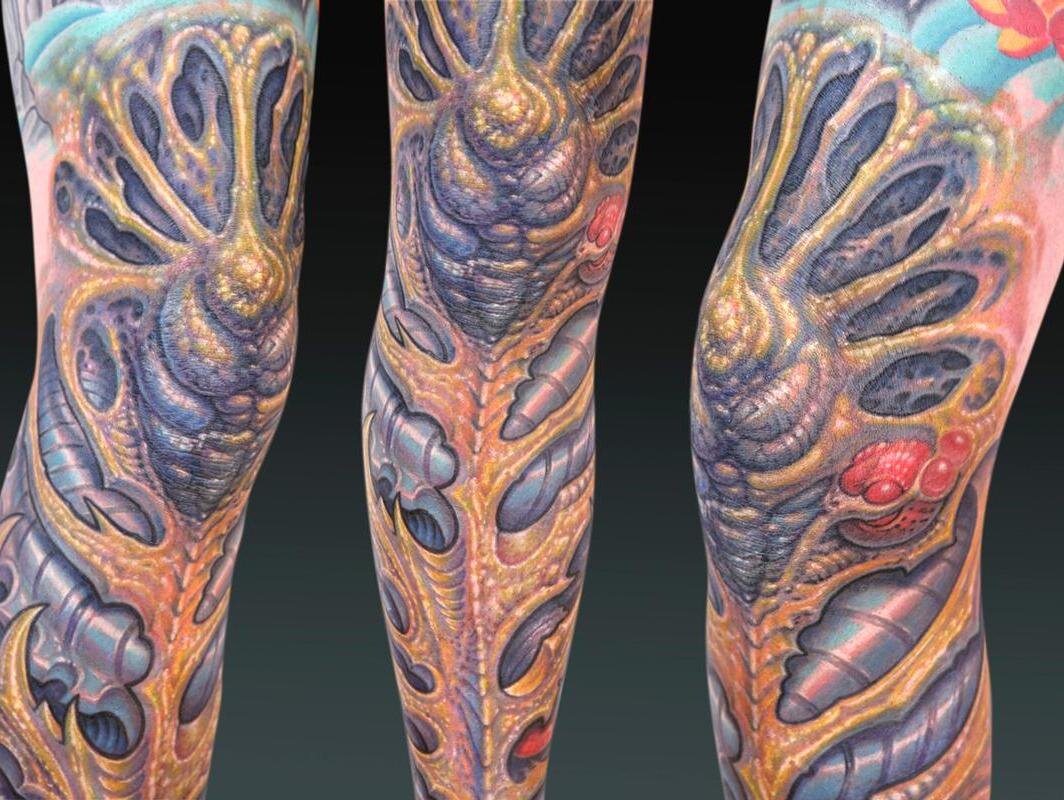Биоорганика с вкраплениями биомеханики. Источник фото: сайт tattooroy